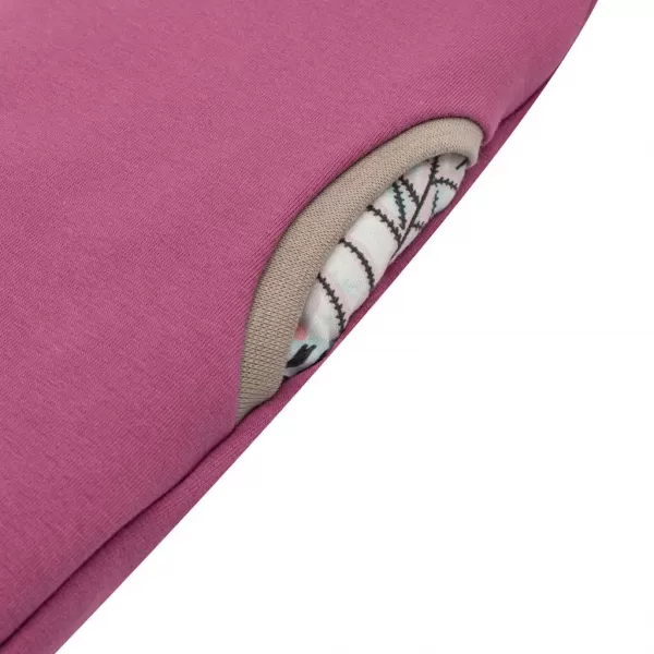 New Baby Zateplený jarní overal s kapucí Spring purple-pink