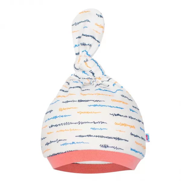 New Baby Kojenecká bavlněná čepička Summertime holka