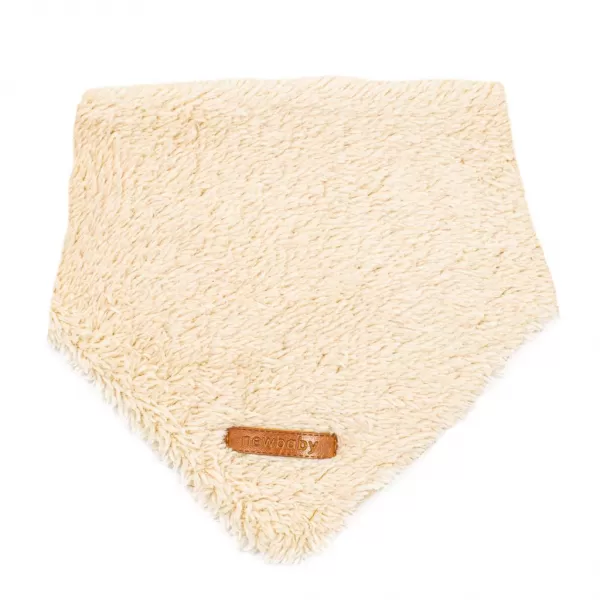 New Baby Zimní kojenecká čepička s šátkem na krk Teddy bear