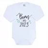 New Baby Body s potiskem Born in 2023 - dárkové balení