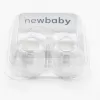 New Baby Kojenecké saténové capáčky bílá 12-18 m