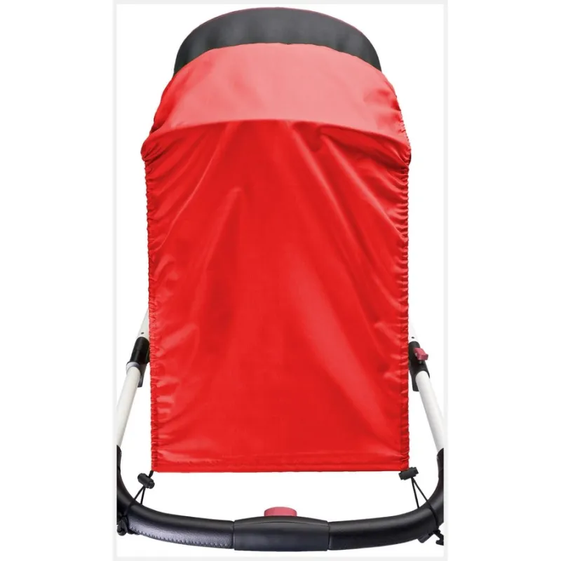 New Baby Sluneční clona na kočárek Basic red