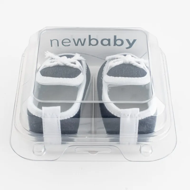 New Baby Kojenecké mokasíny-capáčky tmavě modrá 12-18 m