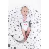 New Baby Body s potiskem Ahoj, já jsem tady nová - dárkové balení
