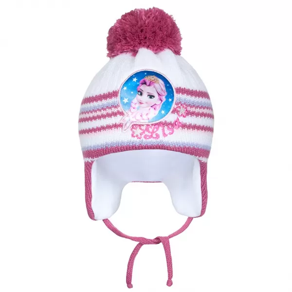 New Baby Zimní dětská čepička Lisa tmavě