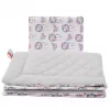 New Baby Oboustranný Set z Velvet do kočárku lapač snů šedý