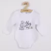 New Baby Body s potiskem Ahoj, jsem tady! - dárkové balení