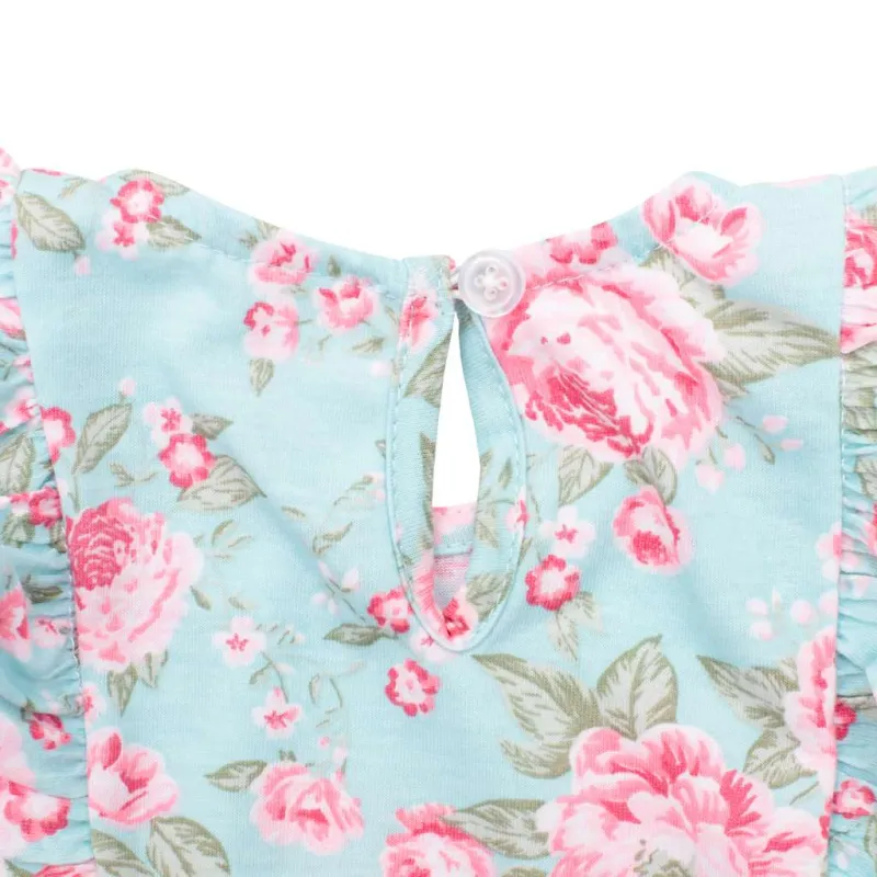 New Baby Kojenecké letní bavlněné šatičky Roses