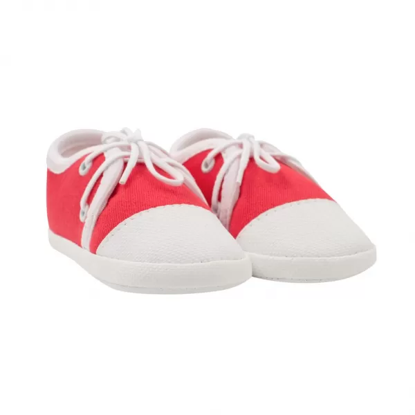 New Baby Kojenecké capáčky tenisky červené 3-6 m