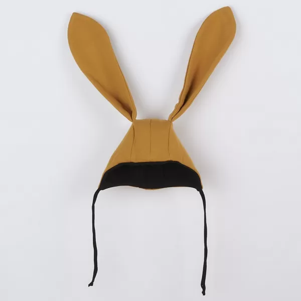 New Baby Kojenecká bavlněná čepička s oušky Favorite