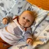 New Baby Oboustranný Set z Velvet do kočárku lapač snů šedý
