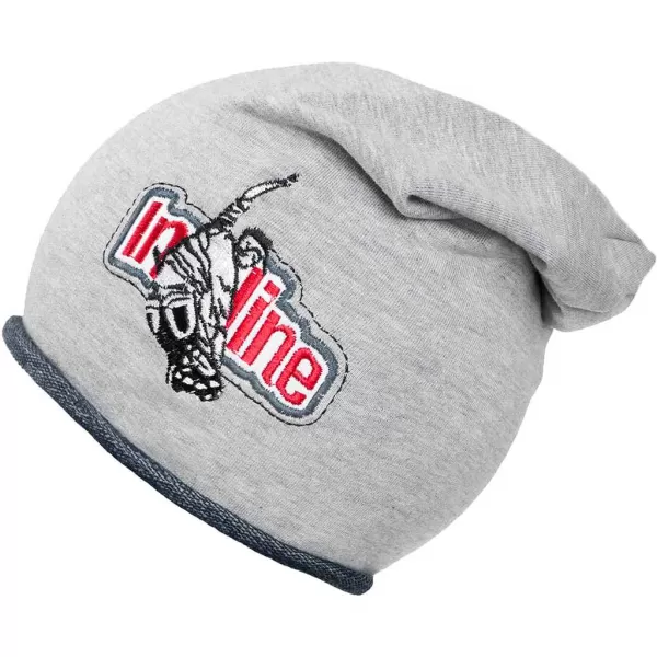 New Baby Podzimní dětská čepička In-line tmavě