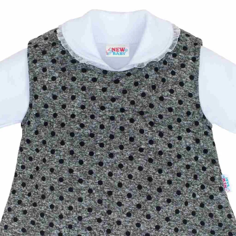 New Baby Kojenecká zimní tunika Princess