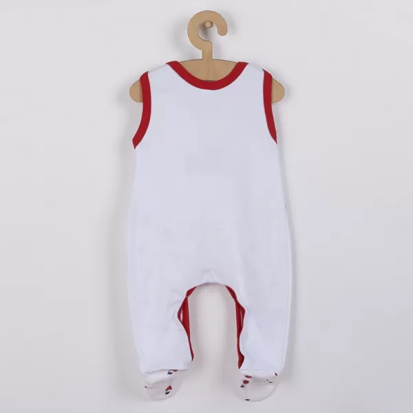 New Baby Kojenecké bavlněné dupačky Cherry