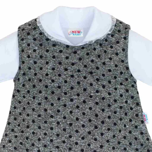 New Baby Kojenecká zimní tunika Princess