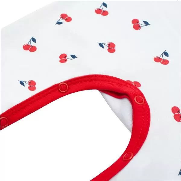 New Baby Kojenecké bavlněné dupačky Cherry