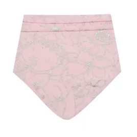 New Baby Kojenecký bavlněný šátek na krk NUNU růžový M