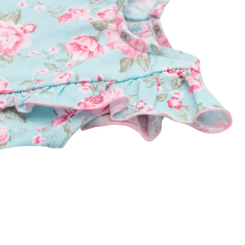 New Baby Kojenecké letní bavlněné šatičky Roses