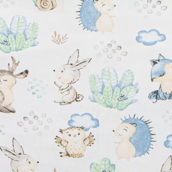 New Baby 3-dílné ložní povlečení 100/135 cm Ježek