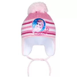 New Baby Zimní dětská čepička Lisa světle
