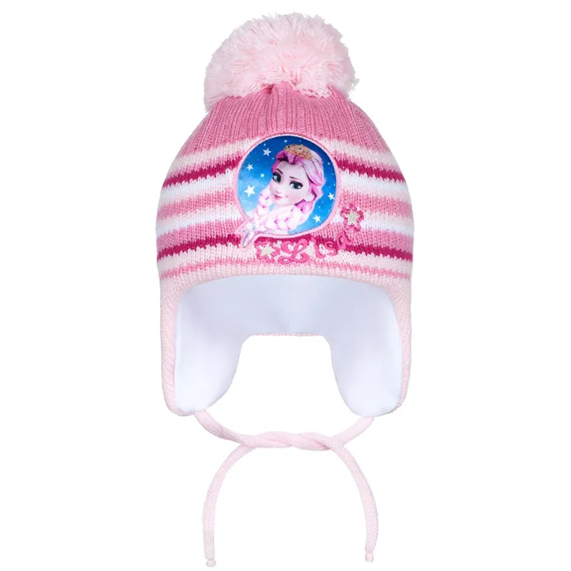 New Baby Zimní dětská čepička Lisa světle