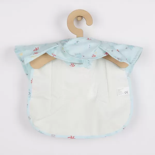 New Baby Luxusní bryndák 35x27 cm s volánky