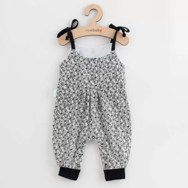 New Baby 2-dílná letní dívčí souprava Be Happy