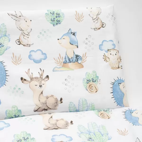 New Baby 3-dílné ložní povlečení 100/135 cm Ježek