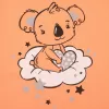 New Baby Dětské letní pyžamko Dream lososové