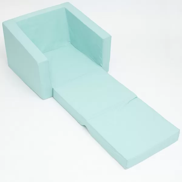 New Baby Dětské rozkládací křeslo Elephant mátová