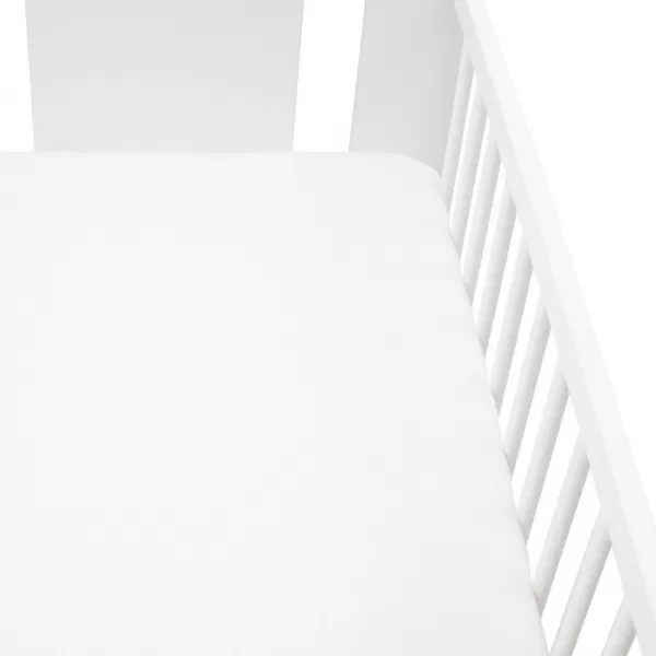 New Baby Jersey prostěradlo do postýlky 120x60 bílé