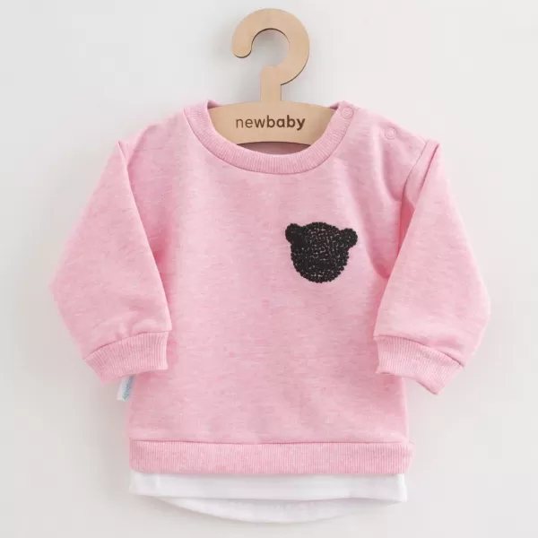 New Baby Kojenecká souprava tričko a tepláčky Brave Bear ABS