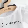 New Baby 2-dílná letní dívčí souprava Be Happy