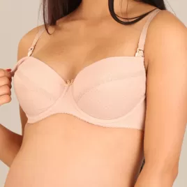 New Baby Polovyztužená kojící podprsenka Eva