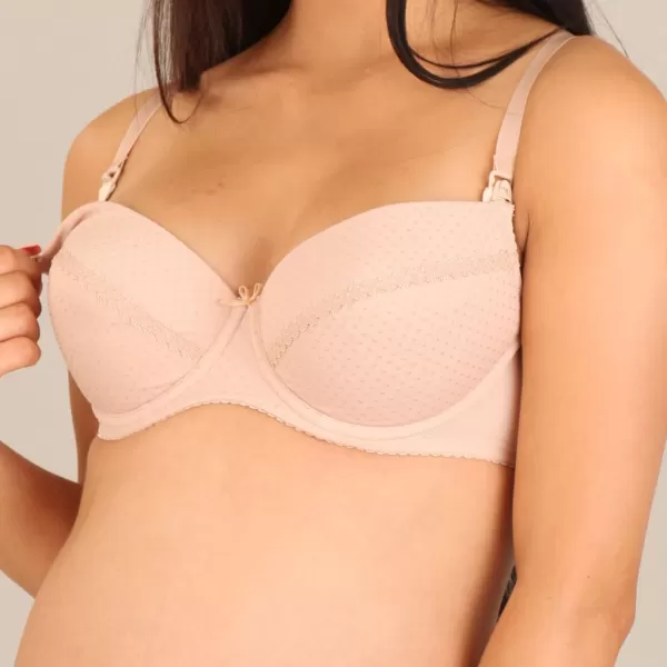 New Baby Polovyztužená kojící podprsenka Eva