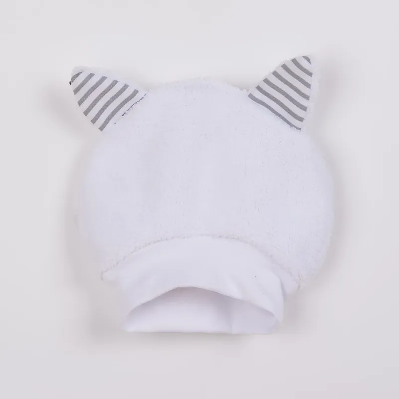 New Baby Luxusní dětská zimní čepička s oušky Snowy collection