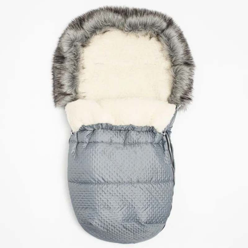 New Baby Zimní fusak Lux Wool graphite