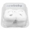 New Baby Kojenecké zimní semiškové capáčky ke křtu 6-12 kluk