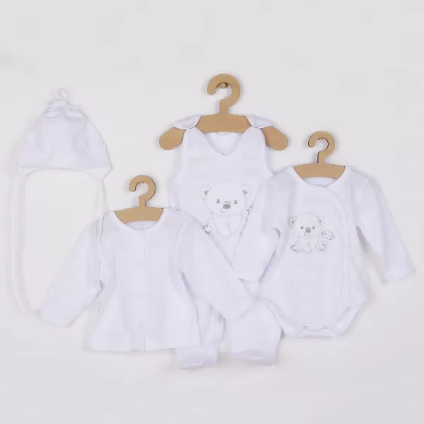 New Baby Kojenecká soupravička do porodnice Sweet Bear