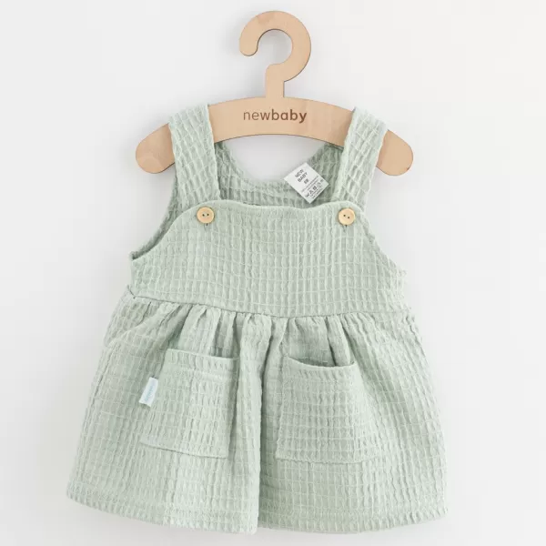 New Baby Kojenecká mušelínová sukýnka Comfort clothes šalvějová
