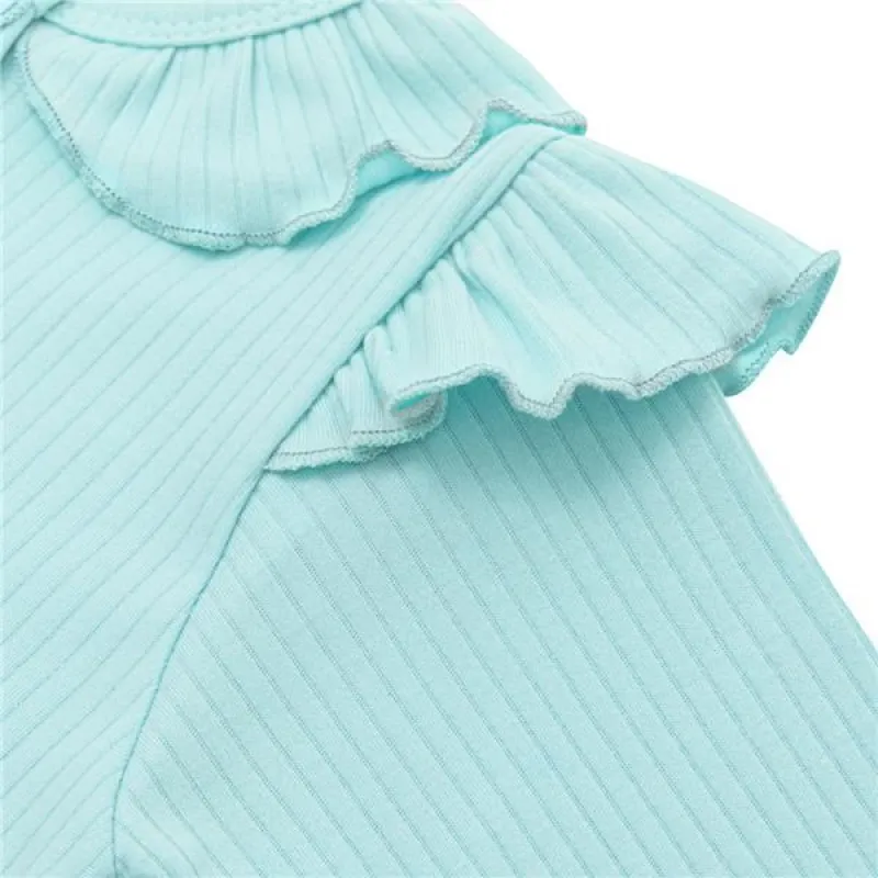 New Baby Kojenecký bavlněný overal Stripes ledově