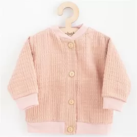 New Baby Kojenecký mušelínový kabátek Comfort clothes