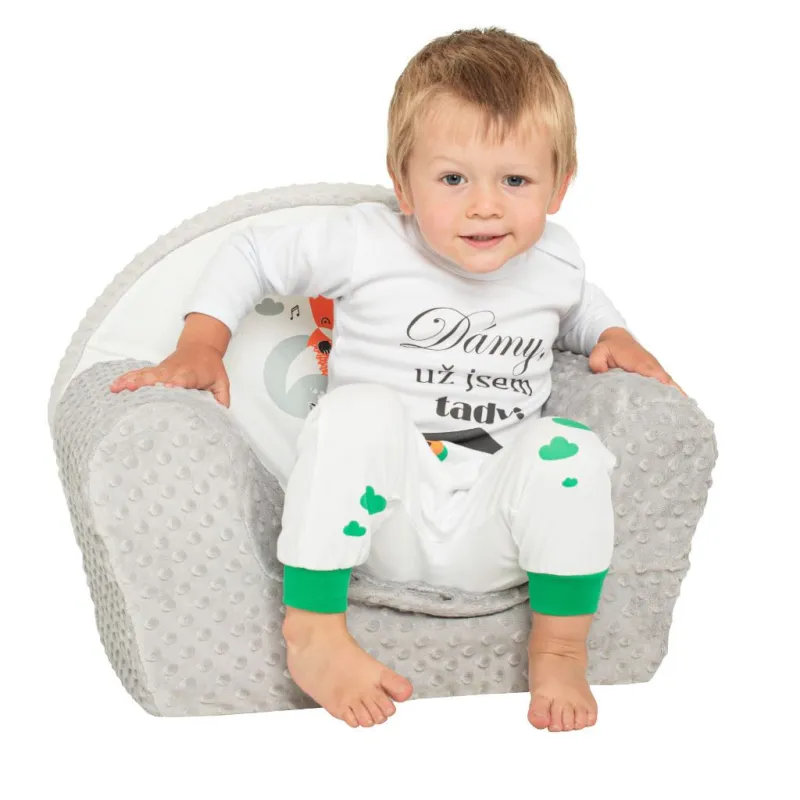 New Baby Body s potiskem Dámy, už jsem tady! - dárkové balení