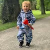 New Baby Softshellový kojenecký overal Komix