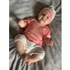 New Baby Kojenecká bavlněná čepička Summertime holka