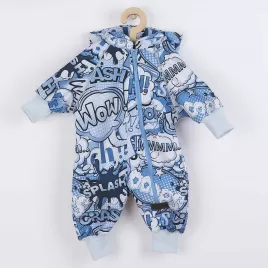 New Baby Softshellový kojenecký overal Komix
