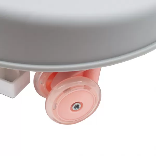 New Baby Dětské chodítko se silikonovými kolečky Forest Kingdom Pink