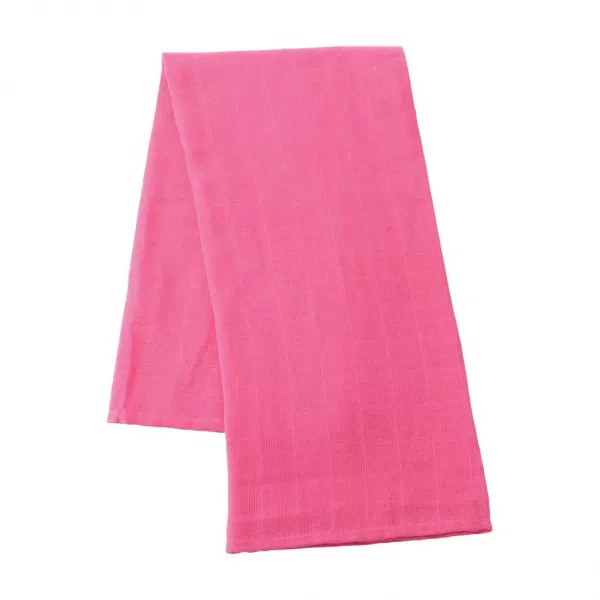 New Baby Látkové bavlněné pleny Softy s potiskem 70 x 70 cm 4 ks růžovo-bílé