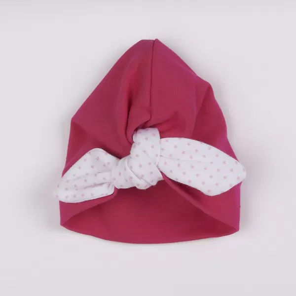New Baby Dívčí čepička turban For Girls dots