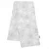 New Baby Bavlněná plena s potiskem šedá srdíčka